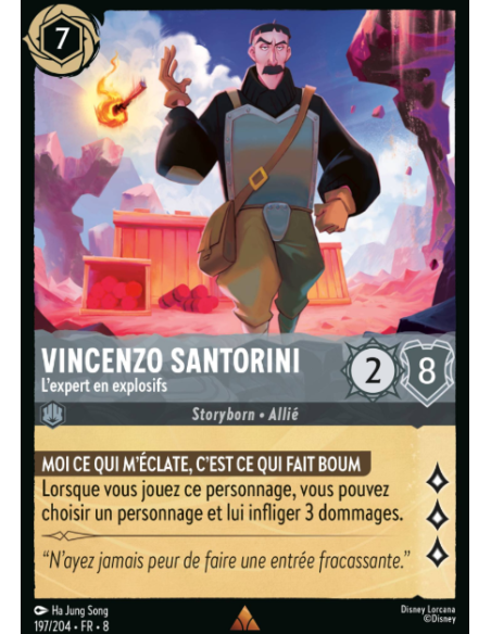 S8 - 197/204 - Vincenzo Santorini - L'expert en explosifs