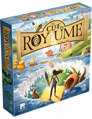 La clef du Royaume - Visuel jeu de société familial jpeg png