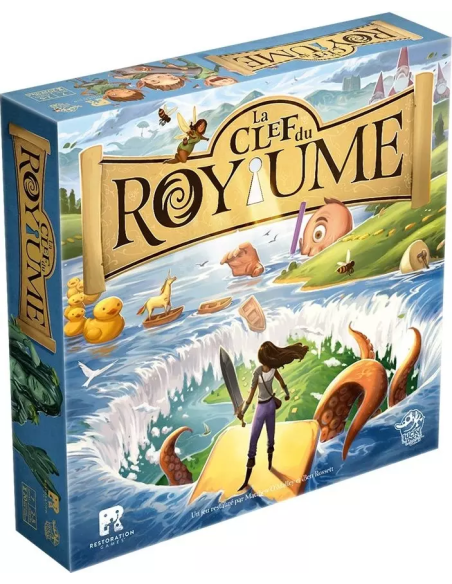 La clef du Royaume - Visuel jeu de société familial jpeg png