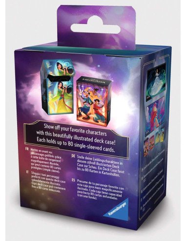 Deckbox Lorcana Dingo et Max de Dos