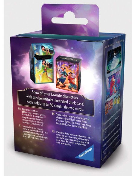 Deckbox Lorcana Dingo et Max de Dos