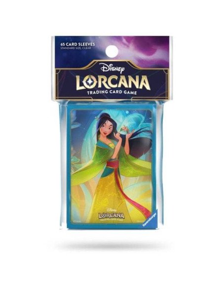 Sleeves Mulan Lorcana : Packaging