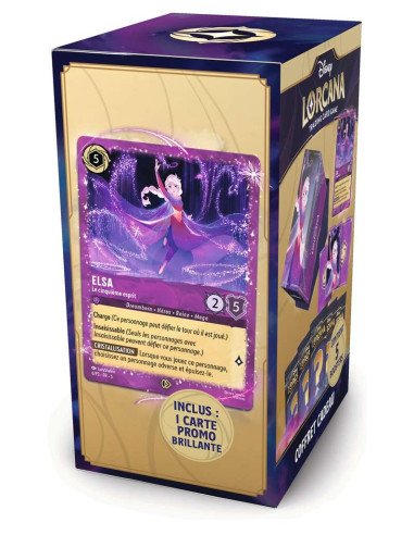 Coffret Elsa Lorcana - Dos Profil