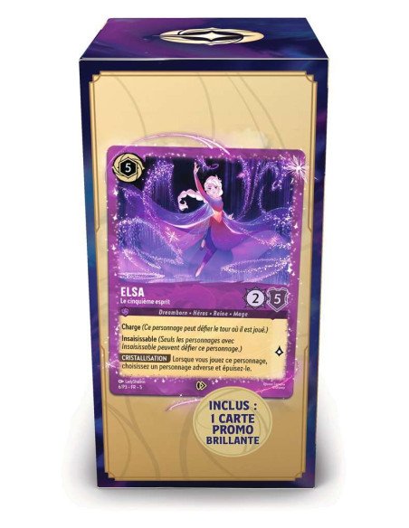 Coffret Elsa Lorcana Dos