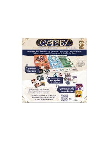 Gatsby - dos de boîte