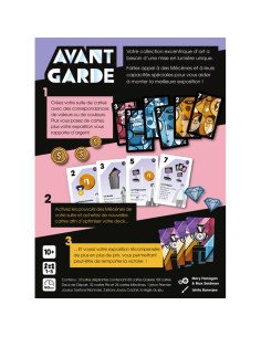 Avant-garde - Jeux de société - Jeu de cartes - cover - boîte 2