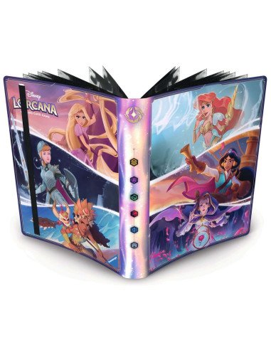 Disney Lorcana : Portfolio Princesses - cartes à collectionner - Ouvert