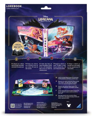 Disney Lorcana : Portfolio Princesses - cartes à collectionner - Dos