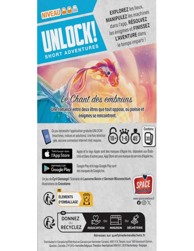 Unlock Short : Le chant des embruns visuel arrière