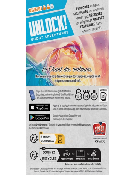 Unlock Short : Le chant des embruns visuel arrière