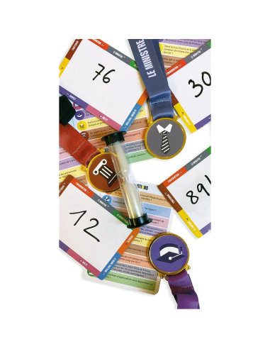 Le plus proche gagne - jeu de société -  matériel du jeu