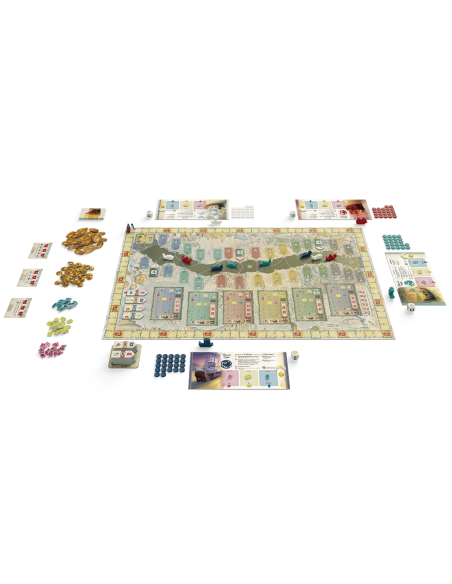 La rivière de l'or - Jeu de société - Matériel du jeu