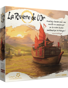 La rivière de l'or - Jeu de société - Visuel boite de jeu