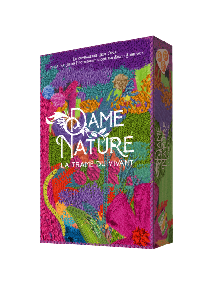 Dame Nature - Jeu de société - Coopératif - Visuel boite de jeu