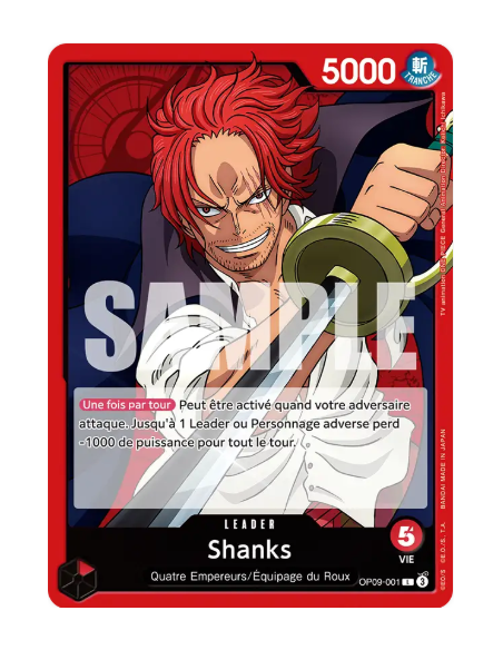 [OP09] - OP09-001 V1 : Shanks