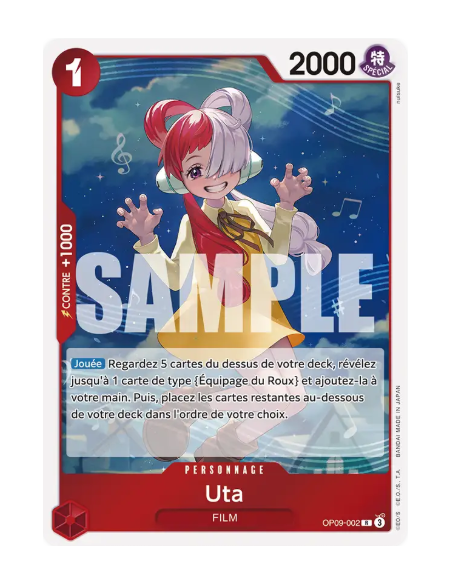 [OP09] - OP09-002 V1 : Uta