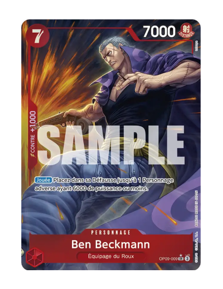 [OP09] - OP09-009 V2 : Ben Beckmann
