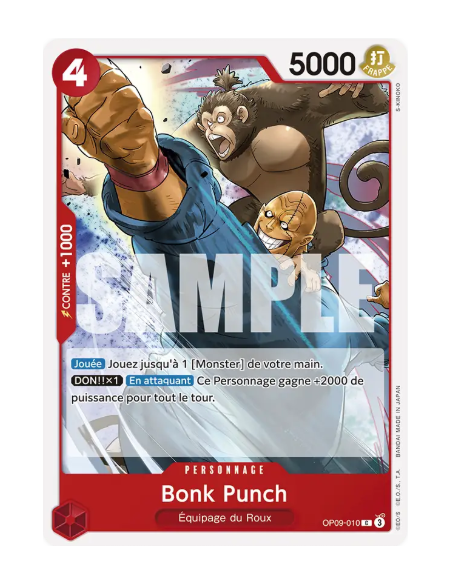 [OP09] - OP09-010 : Bonk Punch