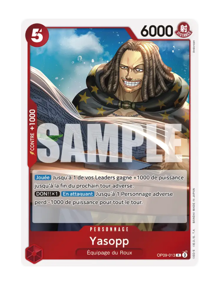 [OP09] - OP09-013 : Yasopp