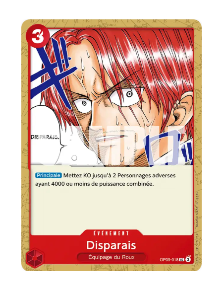 [OP09] - OP09-018 : Disparais