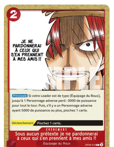 [OP09] - OP09-019 : Sous aucun...