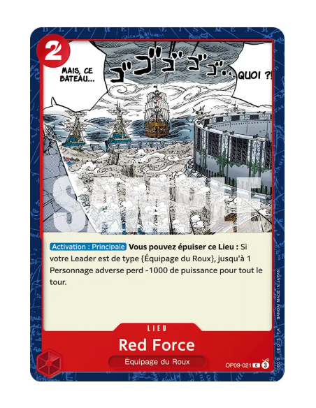 [OP09] - OP09-021 : Red Force