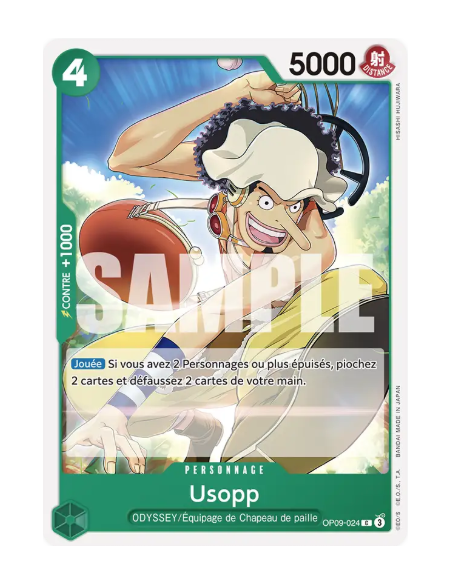[OP09] - OP09-024 : Usopp