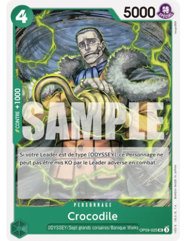 [OP09] - OP09-025 : Crocodile