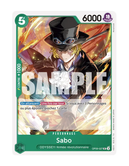 [OP09] - OP09-027 : Sabo