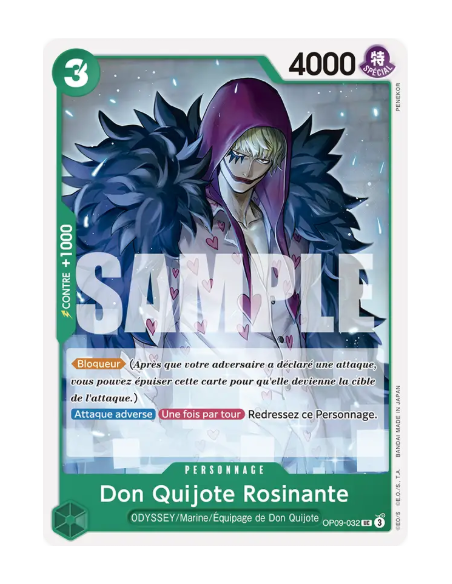 [OP09] - OP09-032 : Don Quijote Rosinante