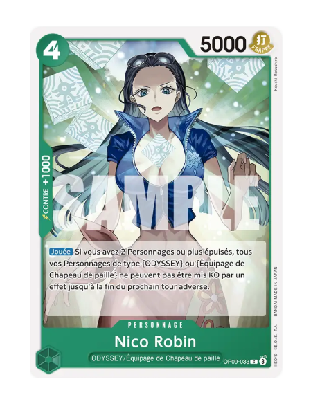 [OP09] - OP09-033 : Nico Robin