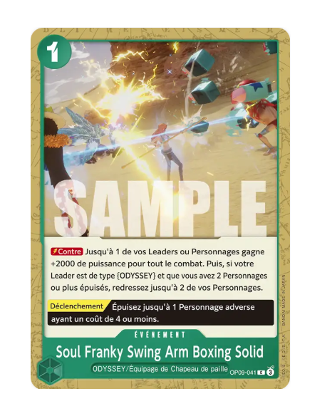 [OP09] - OP09-041 : Soul Franky Swing Arm Boxing Solid
