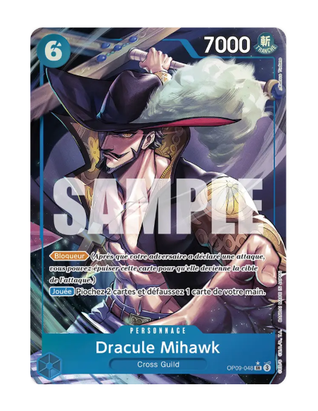 [OP09] - OP09-048 V2 : Dracule Mihawk