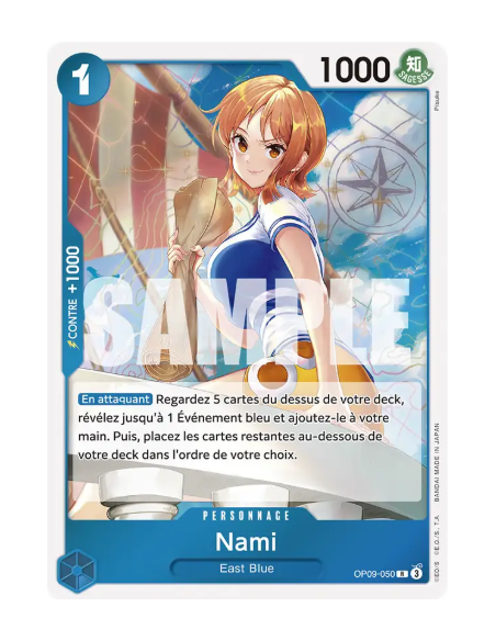 [OP09] - OP09-050 V1 : Nami