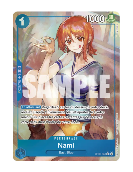 [OP09] - OP09-050 V2 : Nami