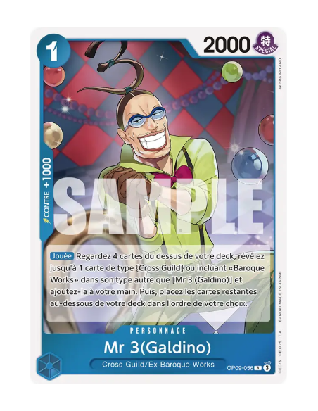 [OP09] - OP09-056 : Mr 3 (Galdino)