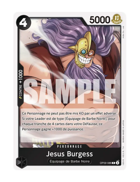 [OP09] - OP09-086 : Jesus Burgess