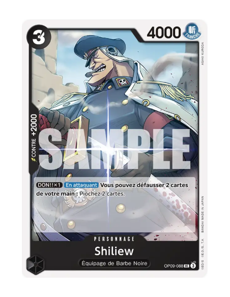 [OP09] - OP09-088 : Shiliew