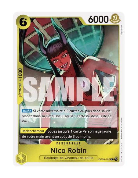 [OP09] - OP09-107 V1 : Nico Robin