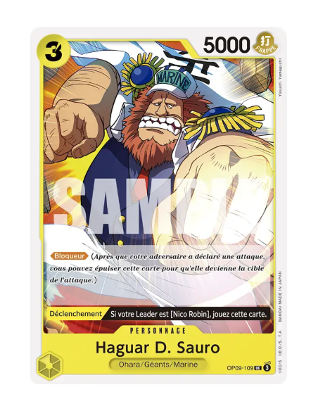 [OP09] - OP09-109 : Haguar D. Sauro