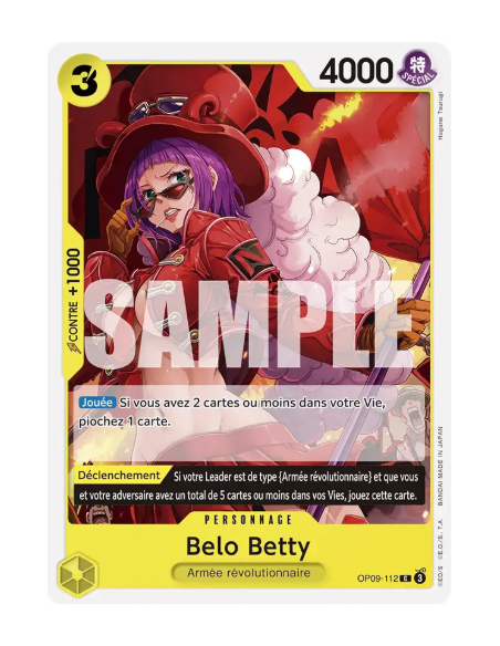 [OP09] - OP09-112 : Belo Betty