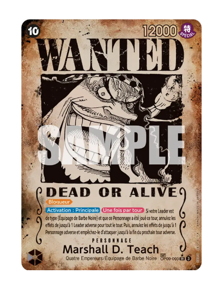 [OP09] - OP09-093 V3 : Marshall D. Teach