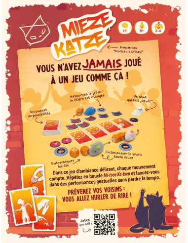 Mieze katze - Jeux d'Apéro - Visuel du dos de la boite png jpeg arrière