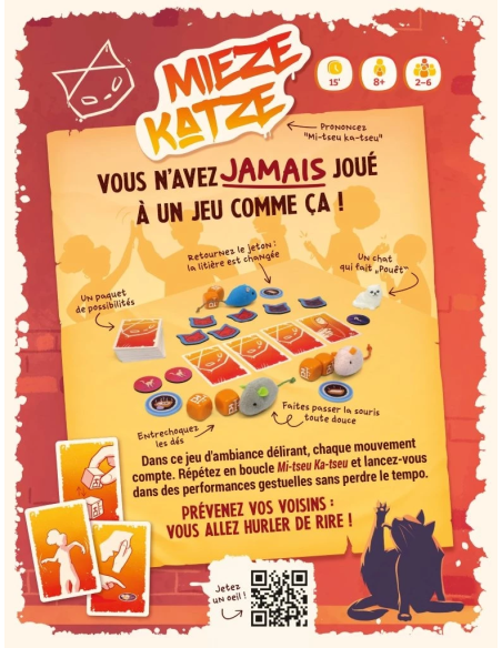 Mieze katze - Jeux d'Apéro - Visuel du dos de la boite png jpeg arrière