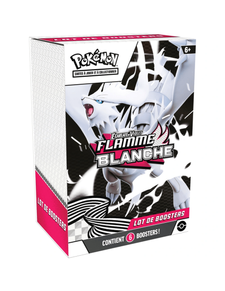 Pokémon EV10.5 : Bundle de 6 Boosters Flamme Blanche
