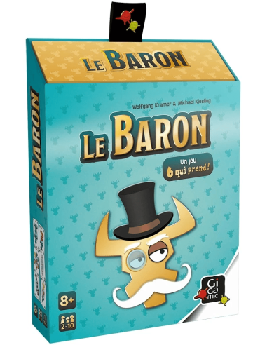 Le Baron Gigamic Jeu 6 qui prend joueurs visuel boite avant