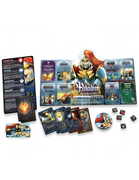 Dice Throne S1 - Moine VS Paladin - Jeux Initiés
