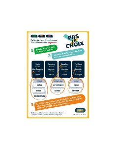 Pas le choix, Boite de jeux, ambiance, mots, association d'idées 2