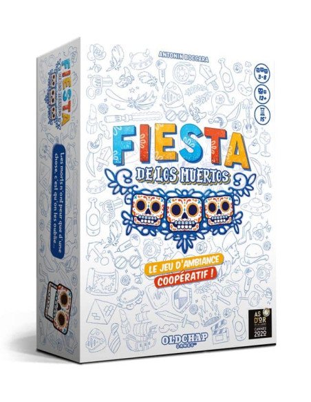 Fiesta de los Muertos - Jeux d'ambiance - Jeux de déduction - cover - couverture - boîte - nouvelle version