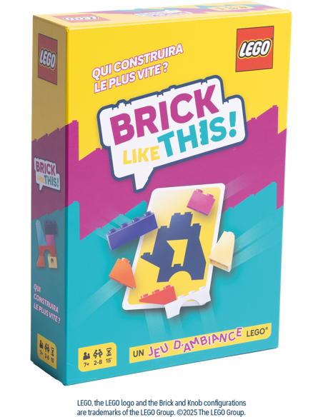 Brick like this - Jeu de société - Visuel boite de jeu